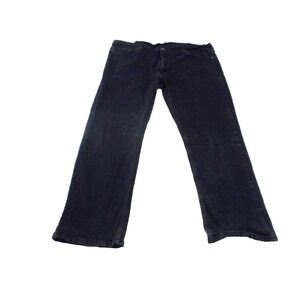 Levi's 559 Jeans Mens 40x32 Black‎ Denim Relaxed Fit Straight Leg Stretch